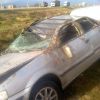 واژگونی خودرو سمند | عکس از : ابوالفضل اسدی