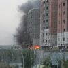 آتش در ساختمان 8 طبقه | عکس از : مسعود عین آبادی