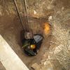 نجات گاو از درون چاه 10 متری | عکس از : محمد مهدی سلیمان