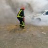 آتش سوزی خودرو | عکس از : 
