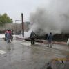آتش سوزی در کارخانه روف ایران | عکس از : مسعود عین آبادی