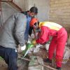 نجات کارگر ساختمانی | عکس از : محمد مهدی سلیمان