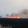 آتش سوزی مزرعه | عکس از : حمید چنارانی