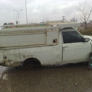 آتش نشانی نیشابور - نقص فنی وانت پیکان باعث بروز تصادف شد