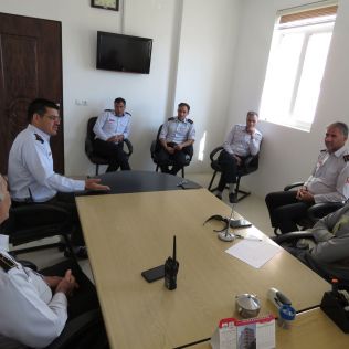 آتش نشانی نیشابور - جلسه کارگروه امداد و نجات سازمان آتش نشانی و خدمات ایمنی نیشابور برگزار شد .