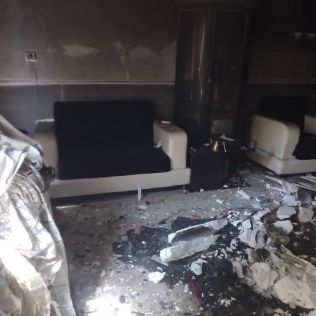 آتش نشانی نیشابور - حریق منزل مسکونی