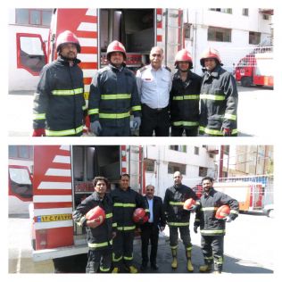 آتش نشانی نیشابور - برگزاری یازدهمین دوره مسابقات عملیاتی آبرسانی آتش نشانان نیشابور