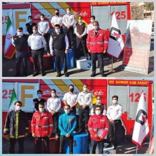 آتش نشانی نیشابور - دومین دوره مسابقات امداد و نجات آتش نشانان نیشابور برگزار شد