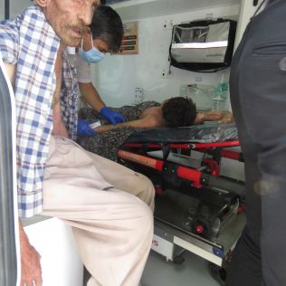 آتش نشانی نیشابور - انفجار گاز سه مصدوم برجای گذاشت