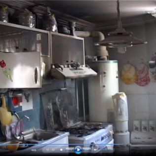 آتش نشانی نیشابور - آتش سوزی منزل مسکونی