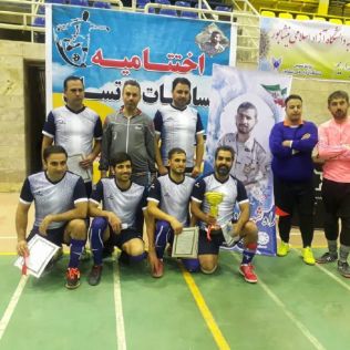 آتش نشانی نیشابور - قهرمانی تیم فوتسال آتش نشانی نیشابور