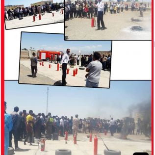 آتش نشانی نیشابور - آموزش ایمنی و آتش نشانی مردم حوزه اسحاق آباد ،عصمت آباد ،حشمتیه ،فخرآباد و دیش دیش توسط همکاران آتش 