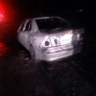 آتش نشانی نیشابور - وقتی در داخل خودرو خود خاموش کننده آتش نشانی نداریم 