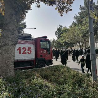 آتش نشانی نیشابور - حضور آتش نشانان نیشابور در کنار سایر نیروهای خدمت رسان و هیئات مذهبی