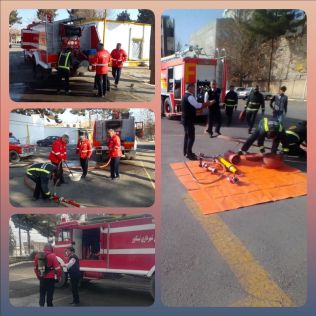 آتش نشانی نیشابور - تاکید بر اجرای مستمر کار روزانه در ایستگاههای هفت گانه آتش نشانی نیشابور