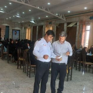 آتش نشانی نیشابور - بازدید ایمنی کارشناسان آتش نشانی از آموزشکده فنی و حرفه ای خواهران واحد نیشابور