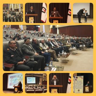 آتش نشانی نیشابور - شب شعر قطار دلتنگی به ایستگاه بیستم رسید