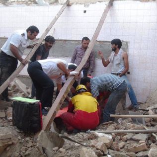 آتش نشانی نیشابور - تخریب غیر اصولی حادثه آفرید