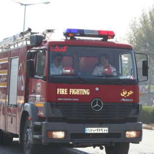 آتش نشانی نیشابور - عملیات احتیاط حریق تانکر گازوئیل