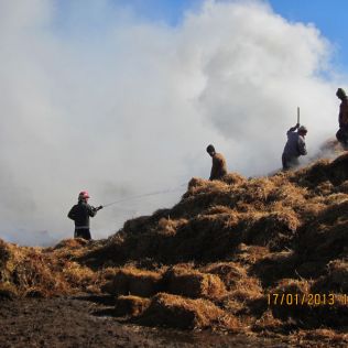 آتش نشانی نیشابور - آتش سوزی پرس
