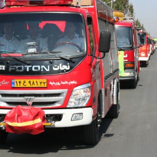 آتش نشانی نیشابور - نجات از آسانسور آتش نشانی نیشابور - نجات از آسانسور