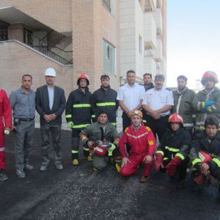 آتش نشانی نیشابور - برگزاری دوره آموزشی ضمن خدمت ویژه نیروهای شرکتی