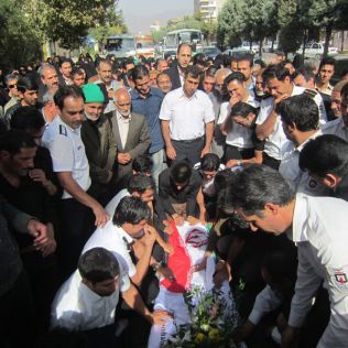 آتش نشانی نیشابور - کز سنگ ناله خیزد روز وداع یاران