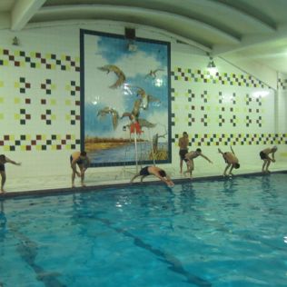 آتش نشانی نیشابور - مسابقات شنای آتش نشانان