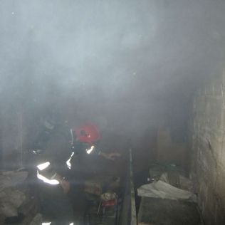 آتش نشانی نیشابور - آتش سوزی منزل مسکونی