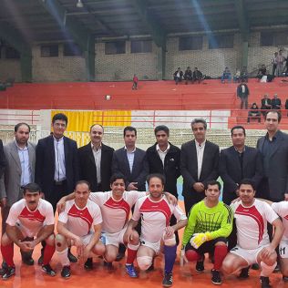 آتش نشانی نیشابور - قهرمانی تیم فوتسال آتش نشانی در مسابقات جام فجر شهرداری