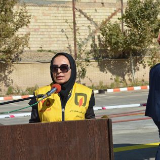 آتش نشانی نیشابور - اعضای شورای شهر در لباس آتش نشان افتخاری
