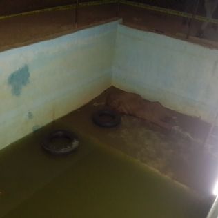 آتش نشانی نیشابور - غرق شدن پیرمرد 69 ساله در استخر باغ خود