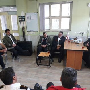 آتش نشانی نیشابور - بازدید صبحگاهی معاونت خدمات شهری به اتفاق مدیر عامل سازمان از ایستگاههای آتش نشانی