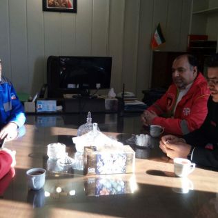 آتش نشانی نیشابور - بازدیداز کارخانه اگزوز خراسان