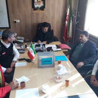 آتش نشانی نیشابور - انتخابات نماینده کارگری سازمان آتش نشانی نیشابور برگزار شد