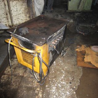 آتش نشانی نیشابور - اتش سوزی کارگاه جوشکاری