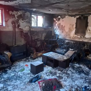 آتش نشانی نیشابور - نشت گاز ، منزلی در نیشابور را به آتش کشید