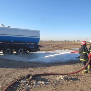 آتش نشانی نیشابور - فاجعه ای که با درایت آتش نشانان از آن جلوگیری شد