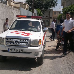 آتش نشانی نیشابور - روزی پر کار برای آتش نشانان نیشابور