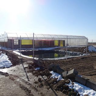 آتش نشانی نیشابور - آتش سوزی در گلخانه 